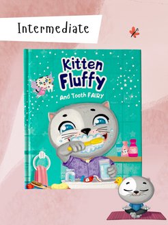 Скидка на Книга на английском языке Kitten Fluffy