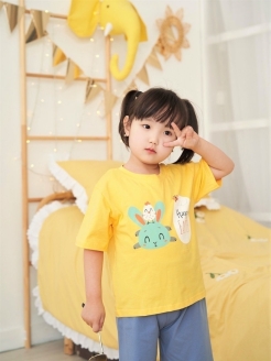 Скидка на Пижама (футболка, шорты) детская домашняя одежда для садика