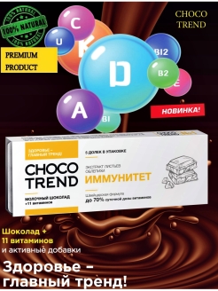 Скидка на CHOCO TREND Иммунитет Шоколад Витамины