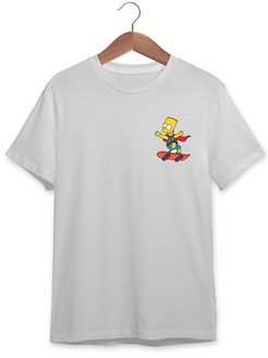 Скидка на Футболка мужская,футболка с принтом Барт Симпсон