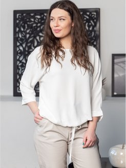 Скидка на Блузка женская блуза офисная большие размеры