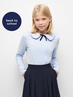 Скидка на Школьная блузка для девочки