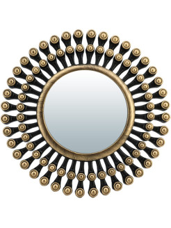 Скидка на Зеркало декоративное Дижон,  бронза, D13 см