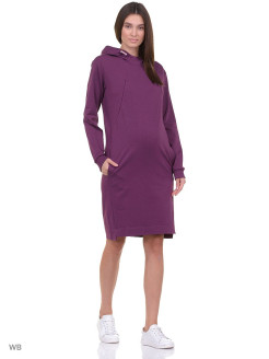 Распродажа Платье для беременных и кормящих
Платье для кормящих мам из двухниточного футера без начеса