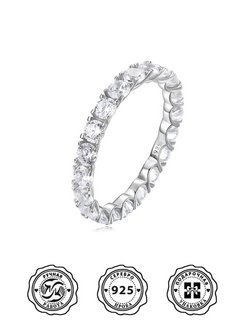 Скидка на Женское кольцо из серебра с фианитами