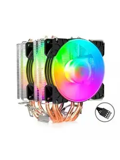 Скидка на Кулер охлаждение MX-6 Intel AMD RGB