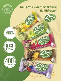 Скидка на Конфеты мультизлаковые Zlaki&Frutto полезные сладости 400 г