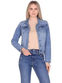 Скидка на Куртка джинсовая укорочённая