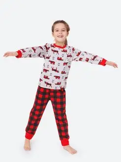 Скидка на Пижама для детей Новогодняя