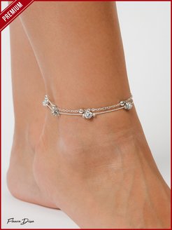 Скидка на Анклет на ногу браслет с шармами бижутерия украшение