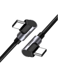 Скидка на Angled USB-C Cable Aluminum Case with Braided 1m