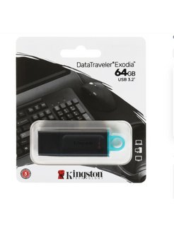 Скидка на Флэш карта DataTraveler Exodia DTX 64GB