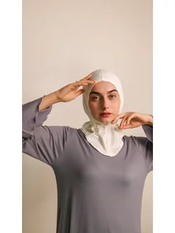 Скидка на Хиджаб готовый мусульманский женский головной убор на лето