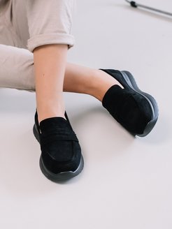 Скидка на Лоферы женские полуботинки туфли осень в офис для школы