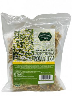 Скидка на Ромашка аптечная сушеная чай цветки травяной сбор фиточай
