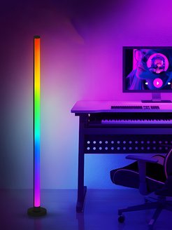 Скидка на RGB светильник напольный неоновая лампа