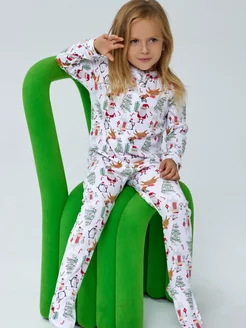 Скидка на Новогодняя пижама комбинезон для детей