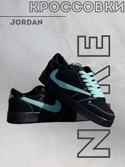 Скидка на Kроссовки Jordan 1 OG Low SP Travis Scott Tiffany