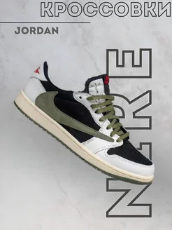 Скидка на Kроссовки Jordan 1 OG Low SP Travis Scott