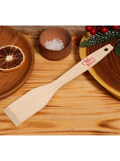 Скидка на Лопатка кухонная деревянная для сковороды