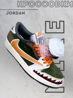 Скидка на Kроссовки Jordan 1 OG Low SP Travis Scott