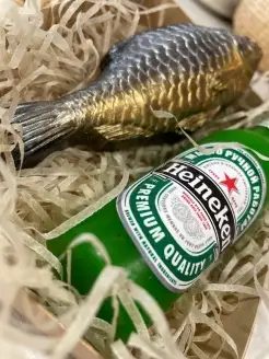Скидка на Мыло ручной работы Пиво с рыбкой