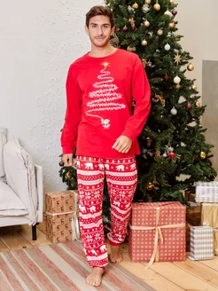 Скидка на Пижама новогодняя со штанами