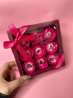 Скидка на Подарочный набор из мыльных роз