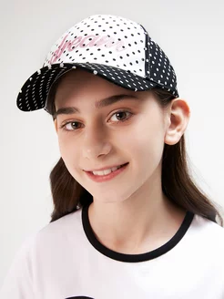 Скидка на Кепка бейсболка летняя в горошек