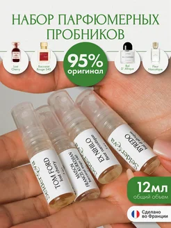 Скидка на Духи набор пробников стойкие шлейфовые 4 шт по 3 мл