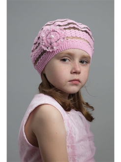 Скидка на Берет для девочки, шапка для ребенка летняя