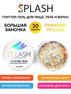 Отзыв на Глиттер-гель блестки DIAMOND YELLOW