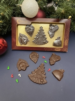 Скидка на Набор из темного шоколада Новогодний подарок