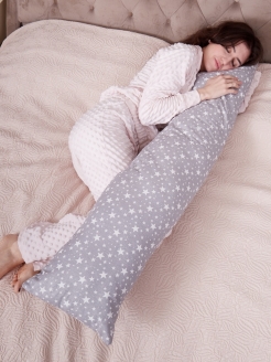 Скидка на Подушка - обнимашка Валик для беременных и удобного сна