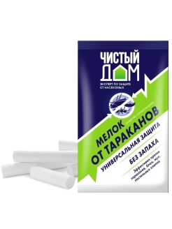 Отзыв на Инсектицидный мелок от тараканов блох без запаха, 1 шт