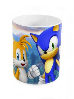 Отзыв на Кружка Соник. Sonic the Hedgehog. Игра. Мультфильм