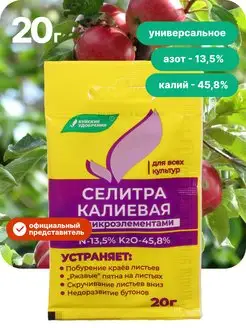 Скидка на Селитра калиевая 20гр (БХЗ)