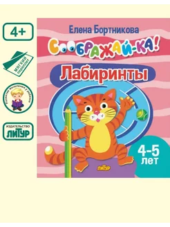 Скидка на Лабиринты 4-5 лет Соображайка. Литур