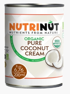 Отзыв на Кокосовый крем (Сливки) ORGANIC COCONUT CREAM. Пищевой 400 мл.