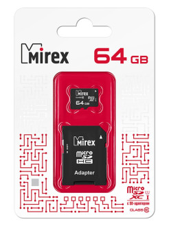 Отзыв на Карта памяти microSDXC, 64 ГБ (13613-AD10SD64)