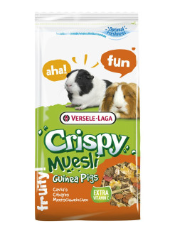 Отзыв на Корм для морских свинок Crispy Muesli Guinea Pigs с витамином С 1 кг