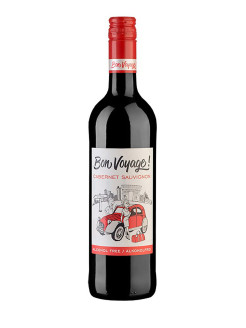 Отзыв на Вино безалкогольное Bon Voyage Cabernet Sauvignon (Каберне Савиньон), красное сухое, стекло, 0,75 л