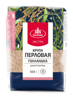 Отзыв на Крупа перловая Голландка Pearl barley "Агро-Альянс Экстра" 500г