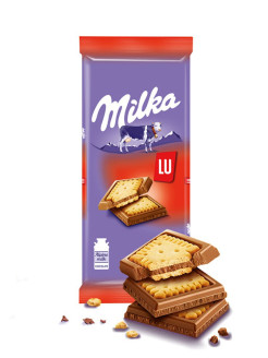 Отзыв на Milka шоколад молочный с печеньем, 87 г