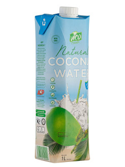Отзыв на Кокосовая вода Vico Rich натуральная / без сахара / растительный напиток / 1 л