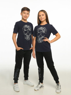 Отзыв на Футболка "IMHO SKULL KIDS NAVY SILVER"