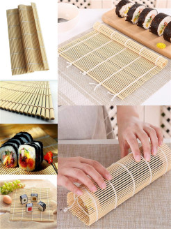 Распродажа  коврик для роллов/ бамбуковый коврик/ циновка для суши 