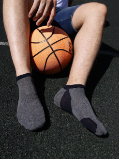 Отзыв на Мужские носки укороченные, из экологичного хлопка. Носки на каждый день, носки для занятий спортом