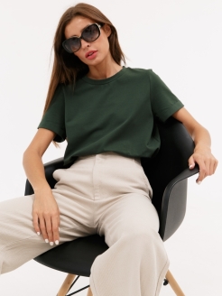 Отзыв на Футболка/Базовая/Женская/хлопковая/белая