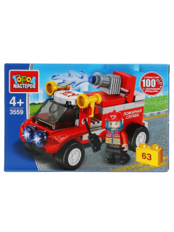 Отзыв на Конструктор "Пожарная машина" из серии "Пожарные"